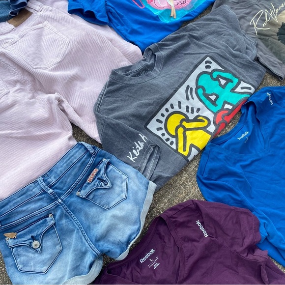 Colorful Clothing Lot women’s clothes multi sizes clothing bundle short sleeve - Picture 14 of 15